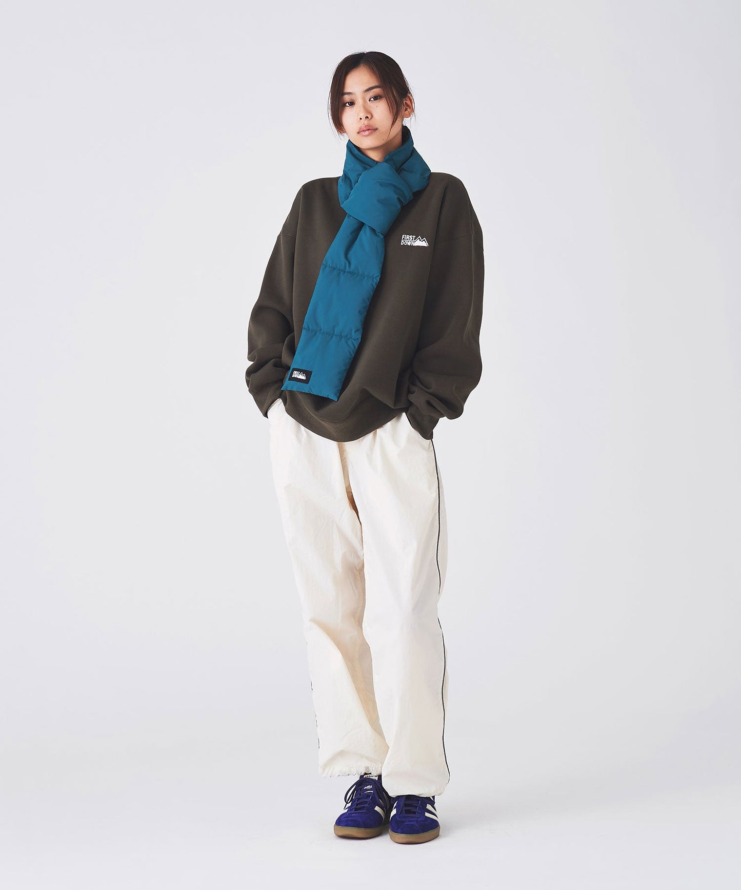 【TIME SALE】 リバーシブル ダウンマフラー | REVERSIBLE DOWN MUFFLER