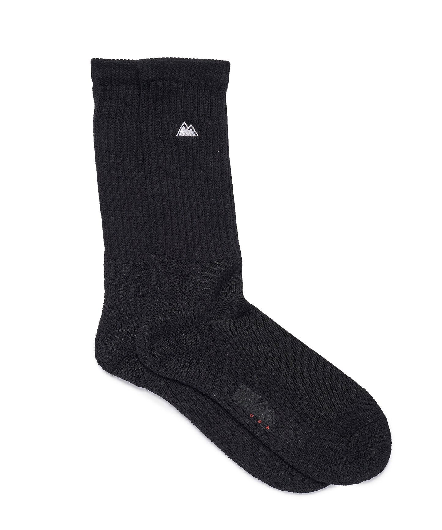 【TIME SALE】 無地 クルーロゴソックス | PLAIN CREW LOGO SOCKS