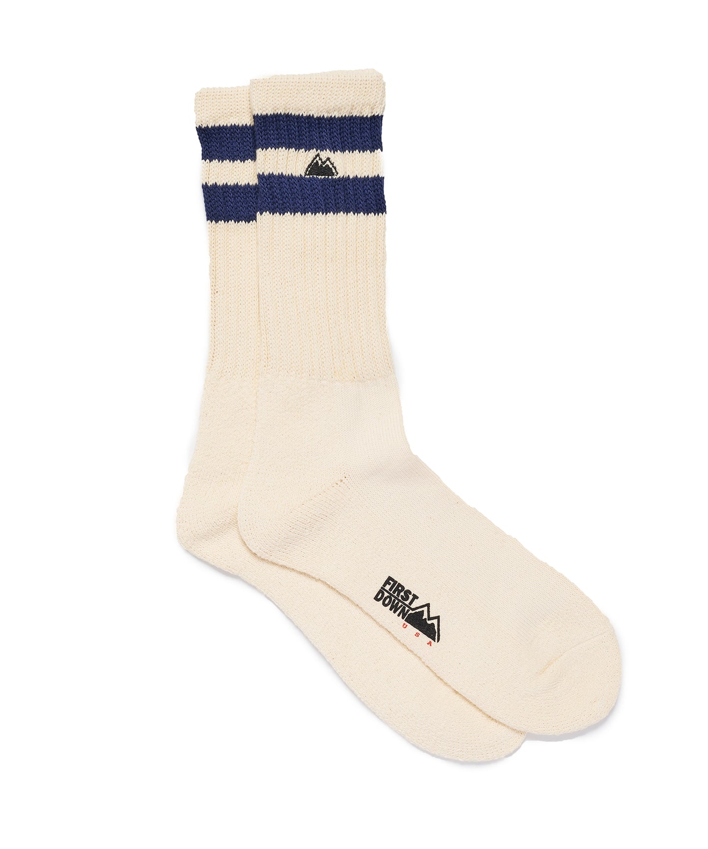【TIME SALE】 ライン クルーロゴソックス | LINE CREW LOGO SOCKS