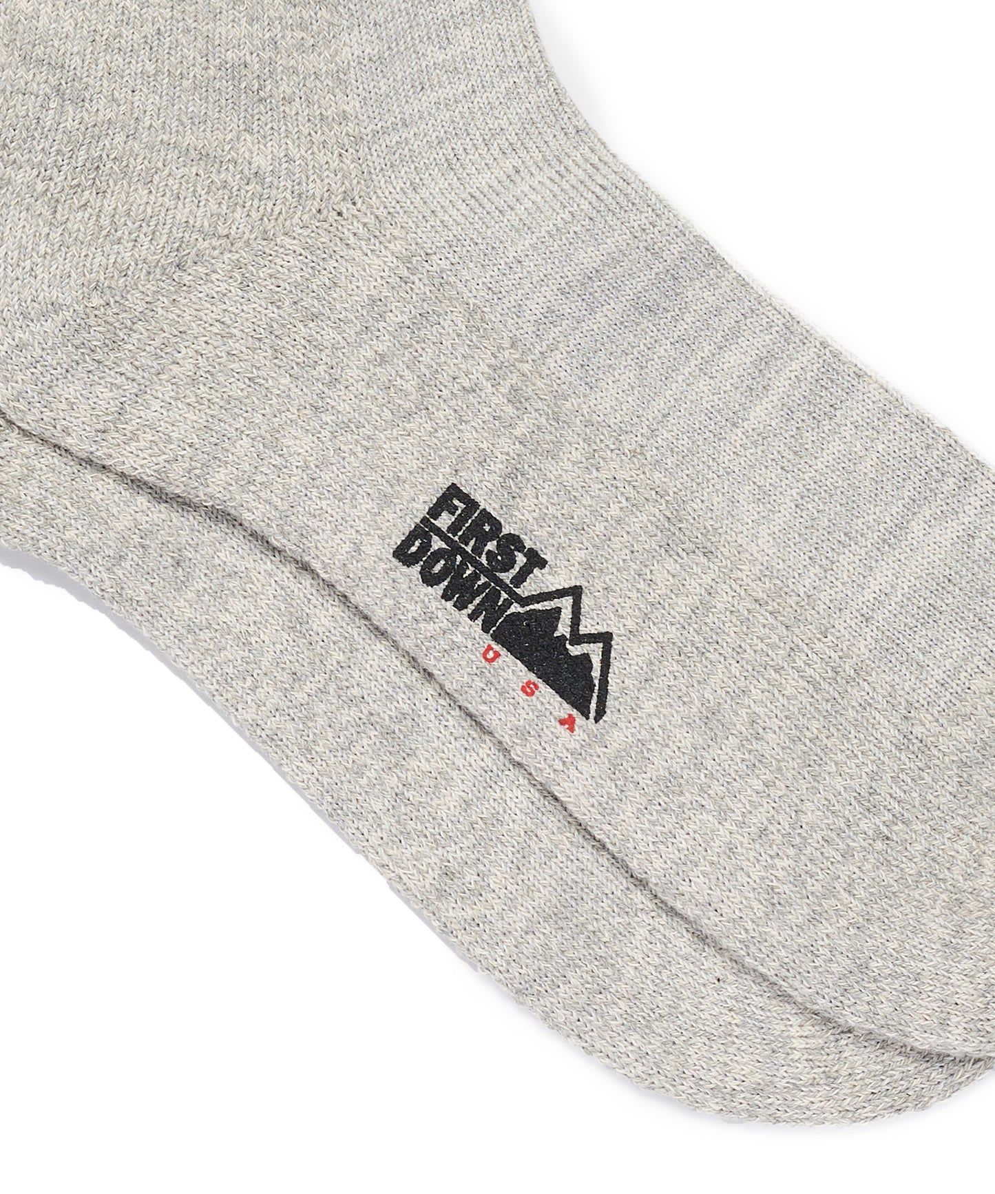 【TIME SALE】 無地クォーターロゴソックス | PLAIN QUARTER LOGO SOCKS