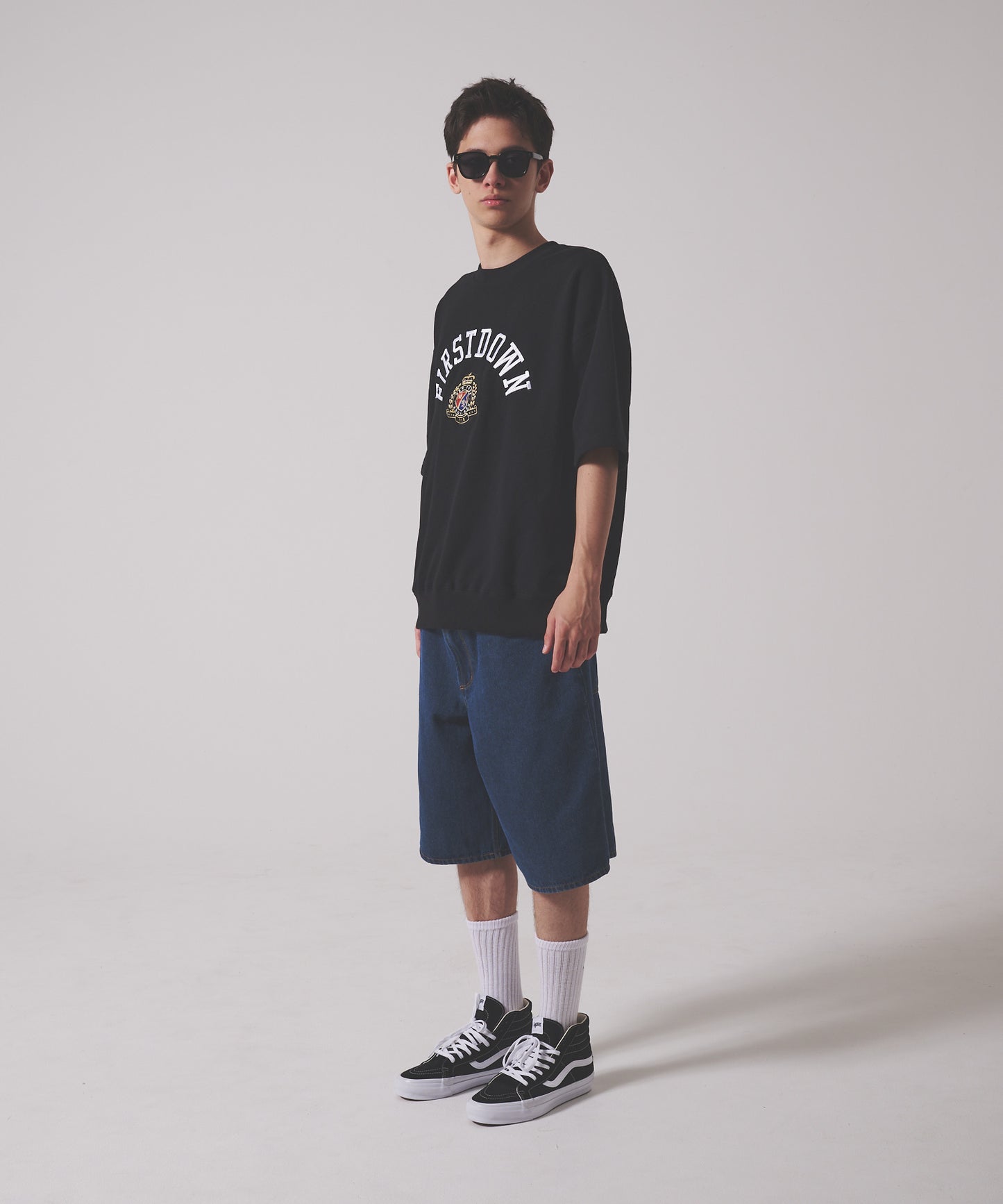 11.5oz デニム バギーショーツ | 11.5oz DENIM BAGGY SHORTS