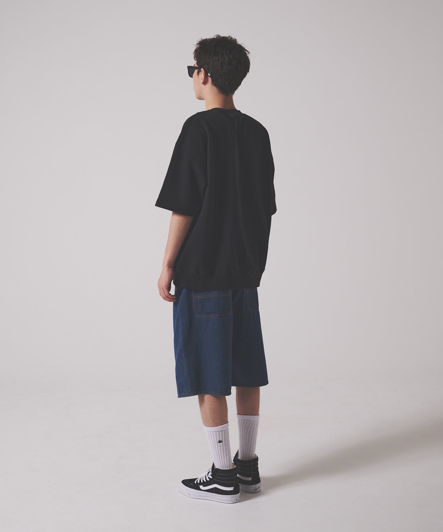 11.5oz デニム バギーショーツ | 11.5oz DENIM BAGGY SHORTS
