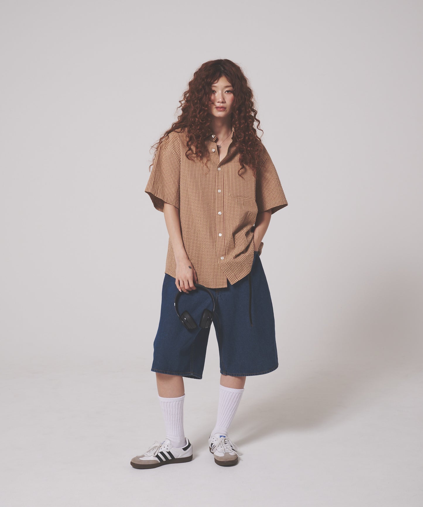 11.5oz デニム バギーショーツ | 11.5oz DENIM BAGGY SHORTS