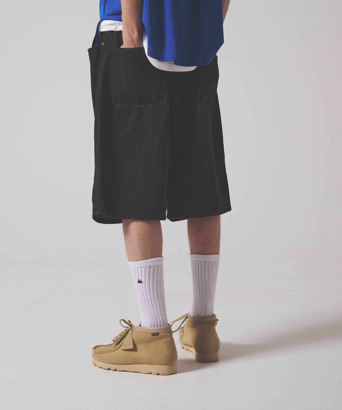 11.5oz デニム バギーショーツ | 11.5oz DENIM BAGGY SHORTS