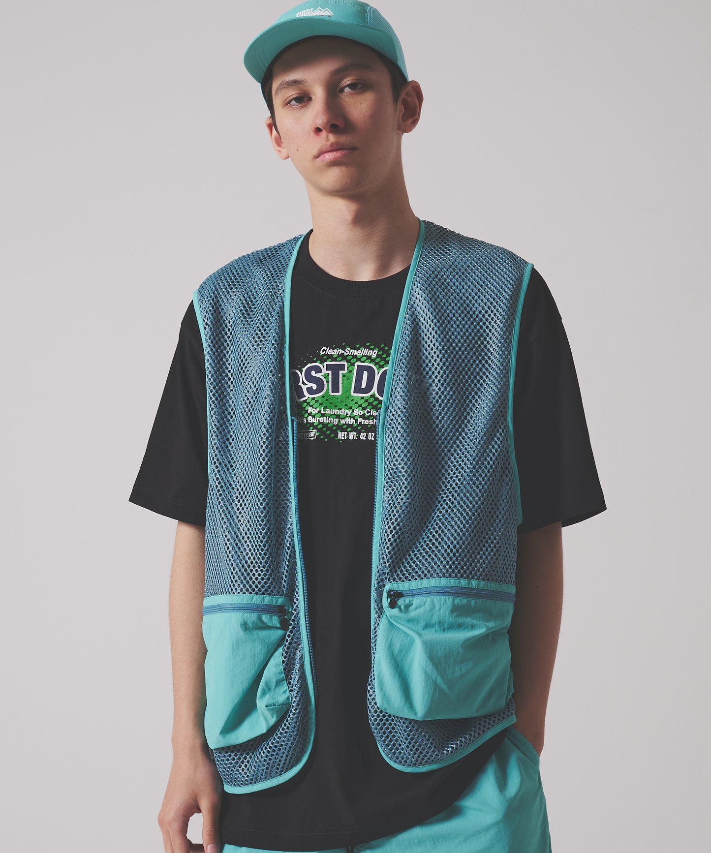 タスランナイロン メッシュベスト | TASLAN NYLON MESH VEST