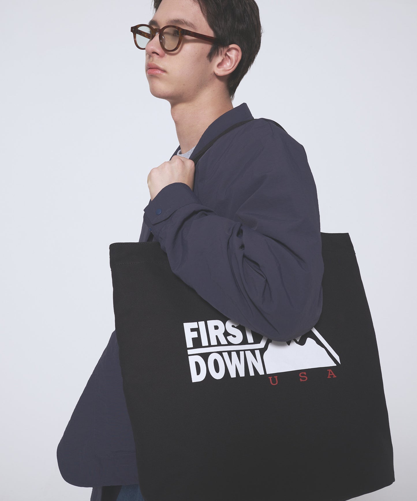 【TIME SALE】 キャンバスロゴトート | CANVAS LOGO TOTE