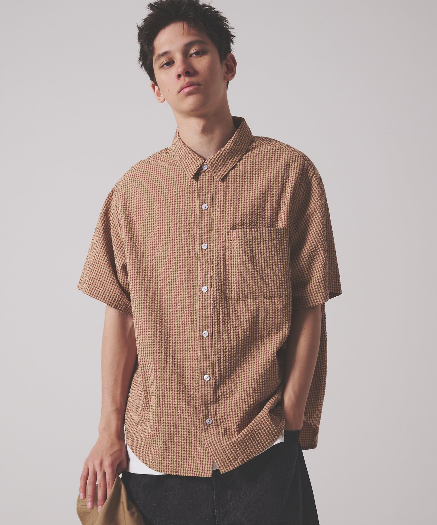 サッカー ショートスリーブ シャツ | SUCKER S/S SHIRTS
