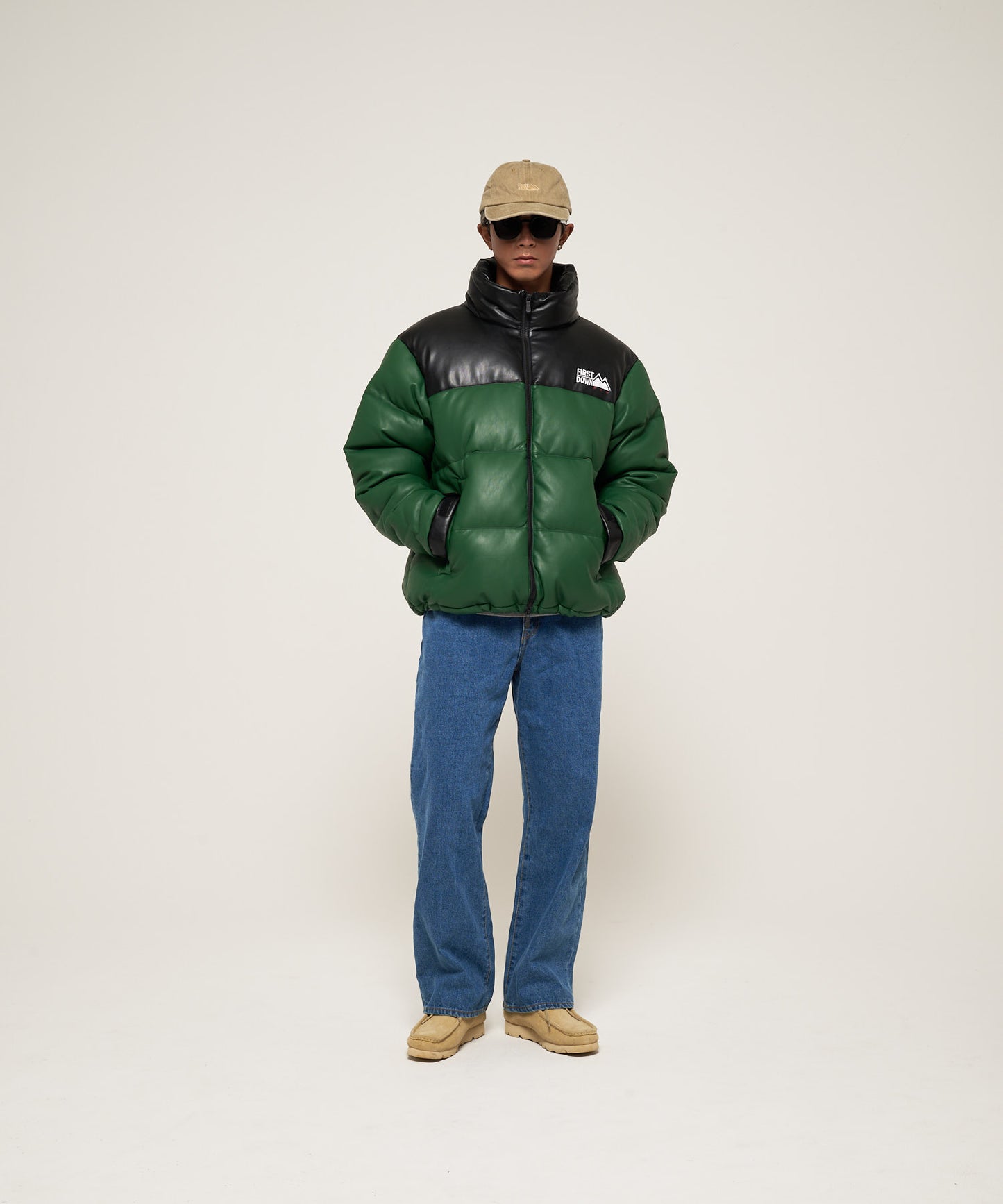 【予約】バブルダウンジャケット カラーレザー | BUBBLE DOWN JKT COLOR LEATHER