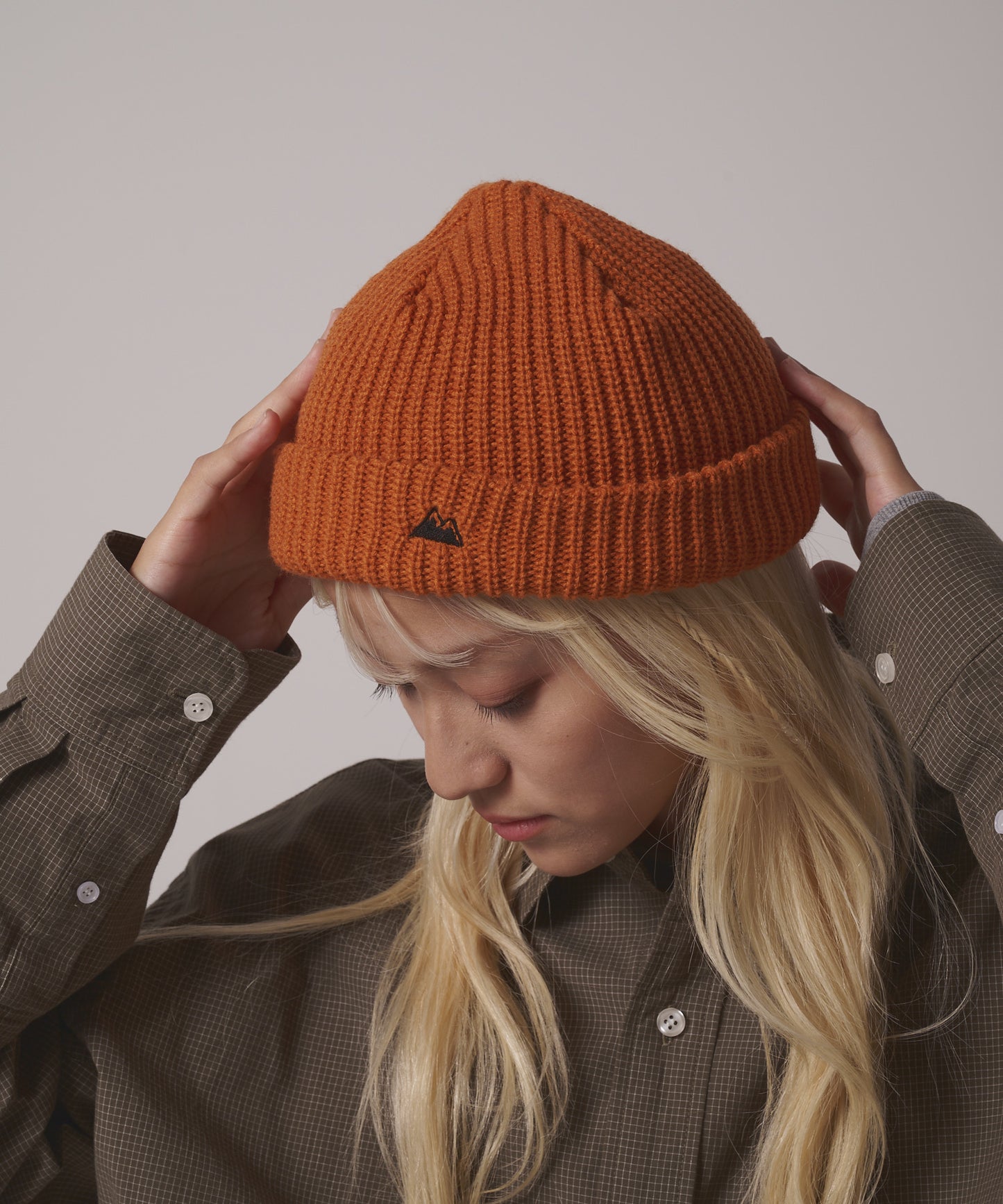 リブロール ニットワッチキャップ | RIB ROLL KNIT WATCH