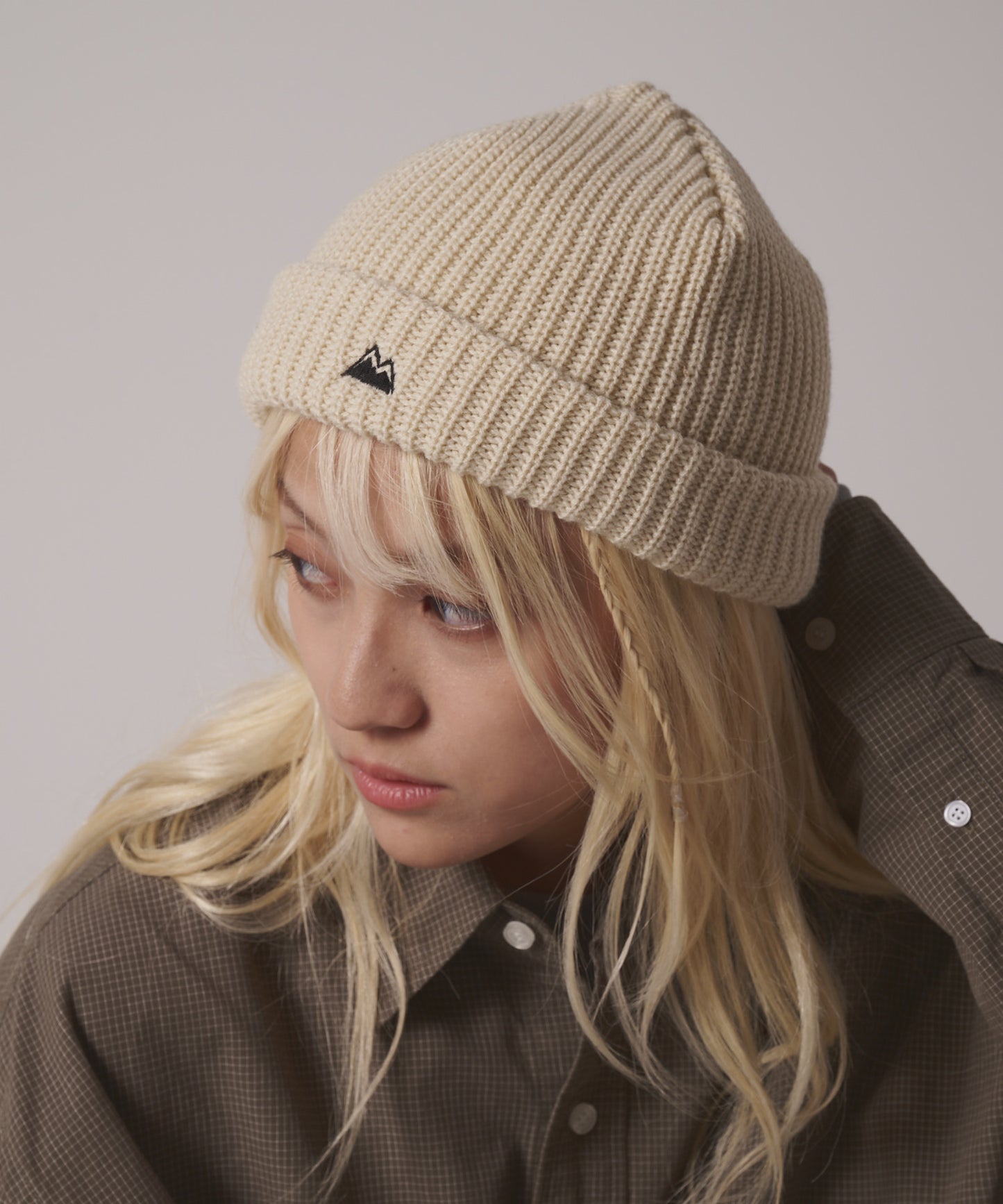 リブロール ニットワッチキャップ | RIB ROLL KNIT WATCH