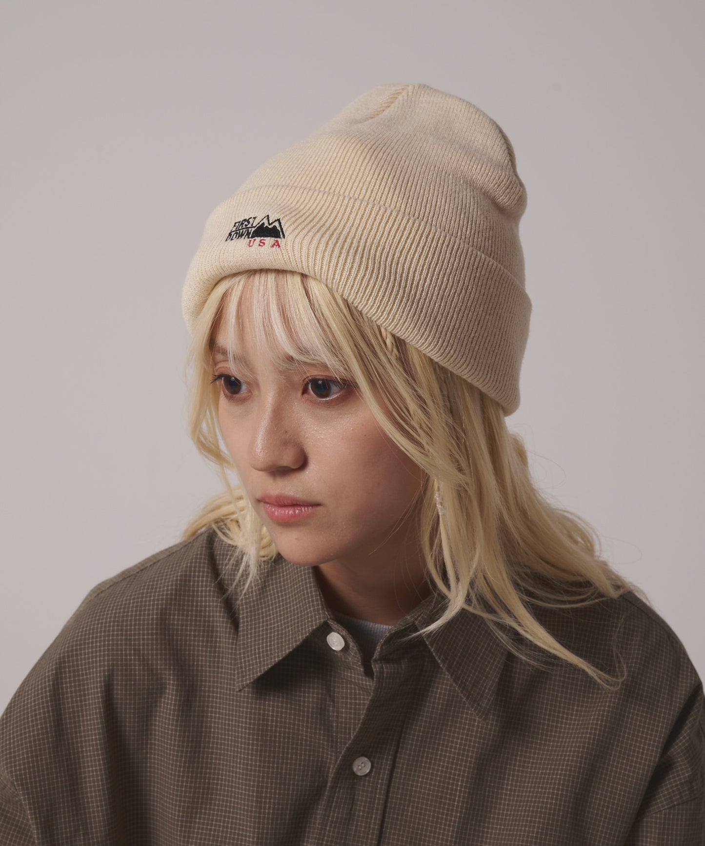 リブロール ニットワッチキャップ | RIB ROLL KNIT WATCH