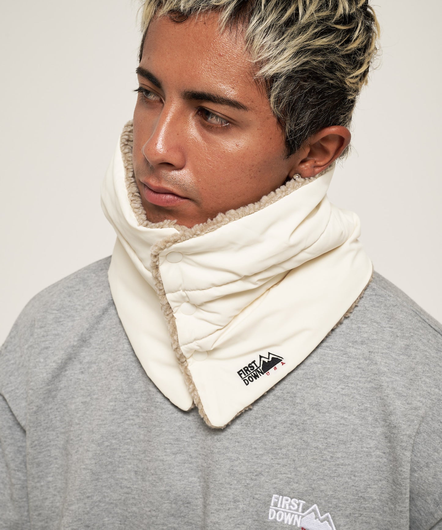 リバーシブル ダウンネックウォーマー | REVERSIBLE DOWN NECKWARMER