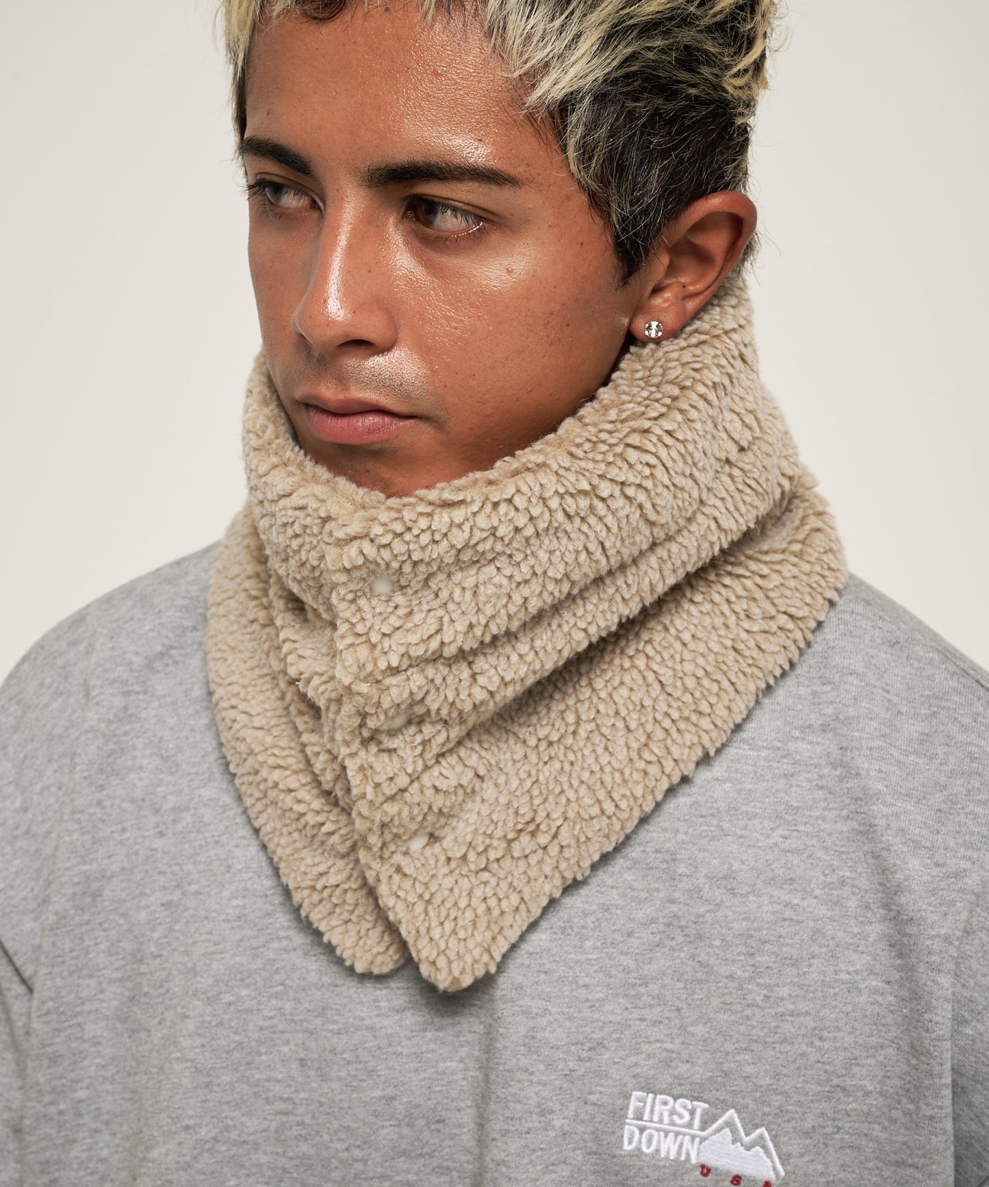リバーシブル ダウンネックウォーマー | REVERSIBLE DOWN NECKWARMER