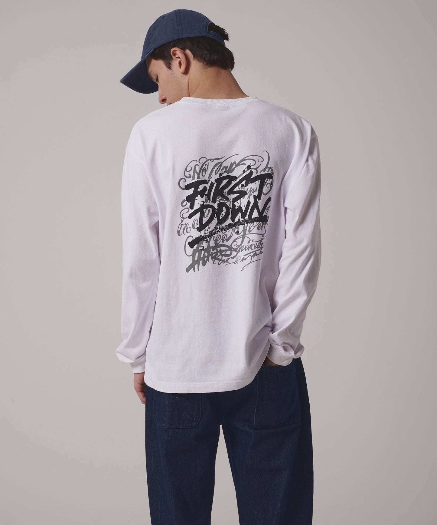 バックプリント ロングスリーブTシャツ | BACK PRINT L/S TEE