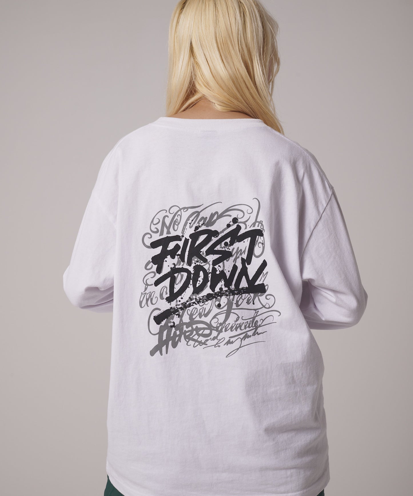 バックプリント ロングスリーブTシャツ | BACK PRINT L/S TEE