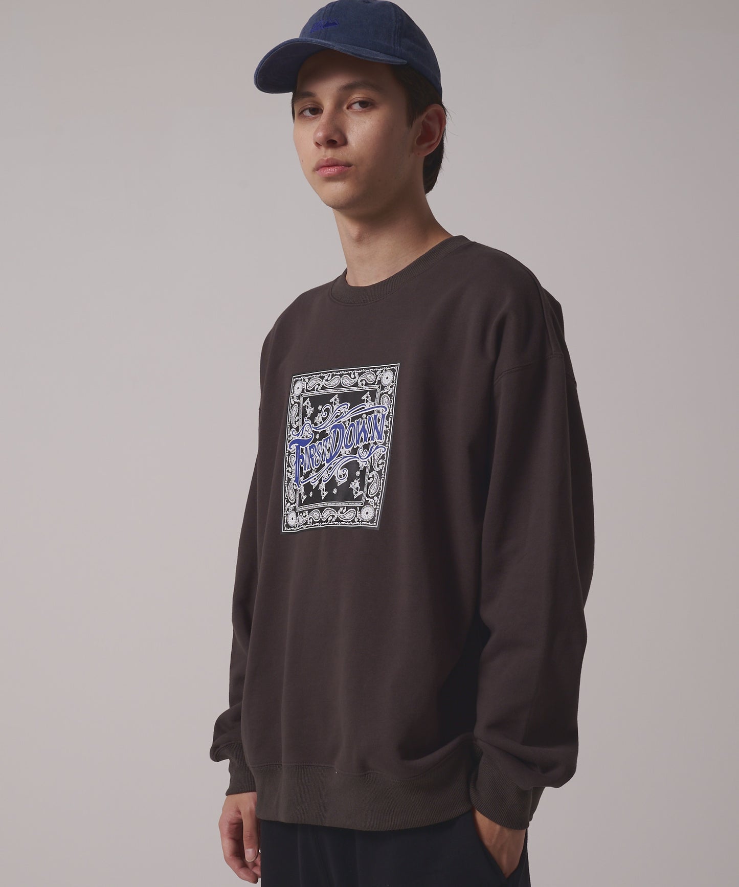 プリント クルー スウェット | PRINT CREW SWEAT