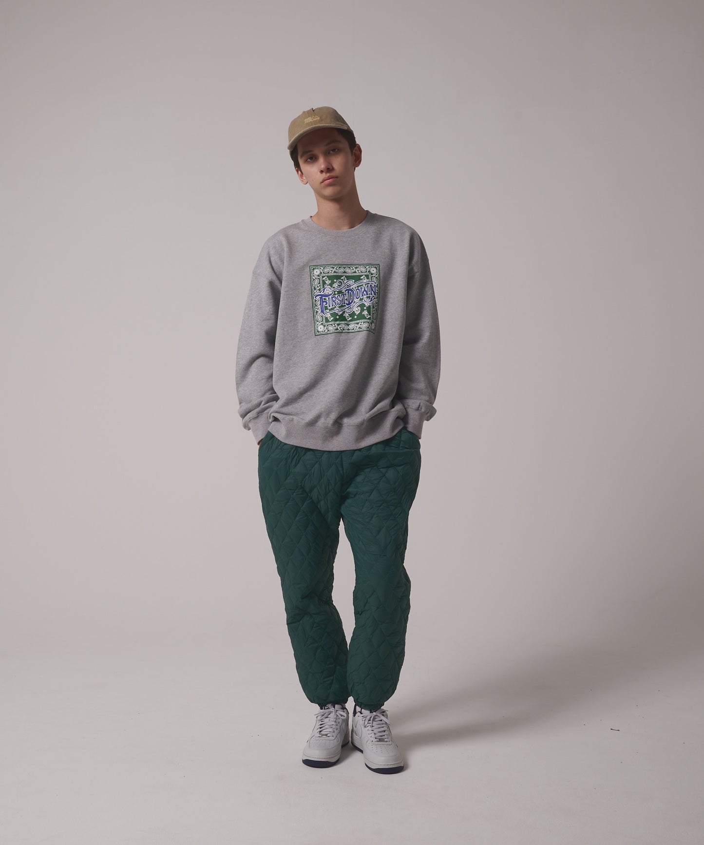 プリント クルー スウェット | PRINT CREW SWEAT