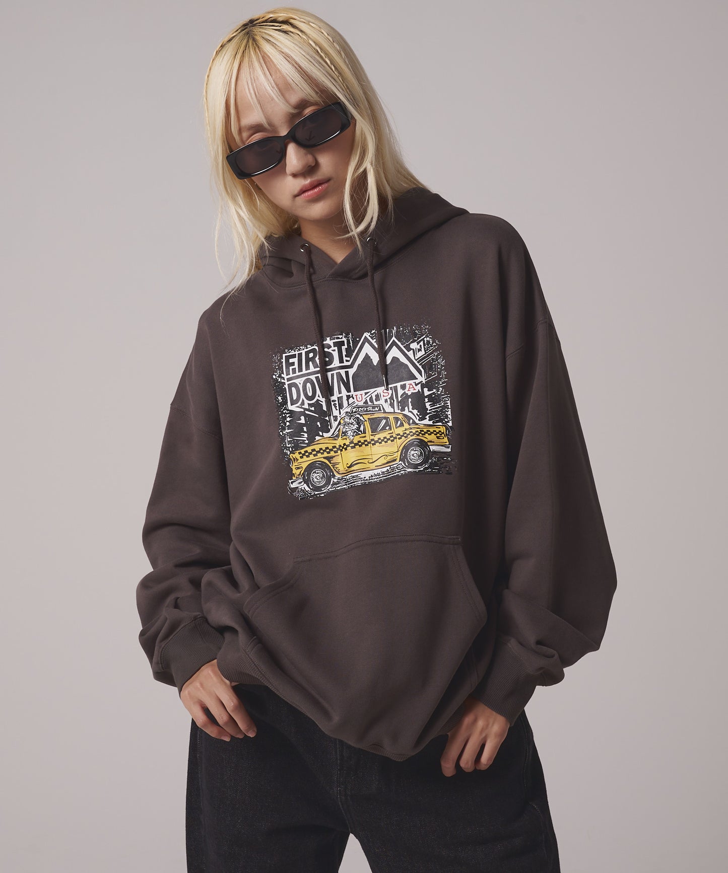 プリント スウェット パーカ | PRINT SWEAT PARKA