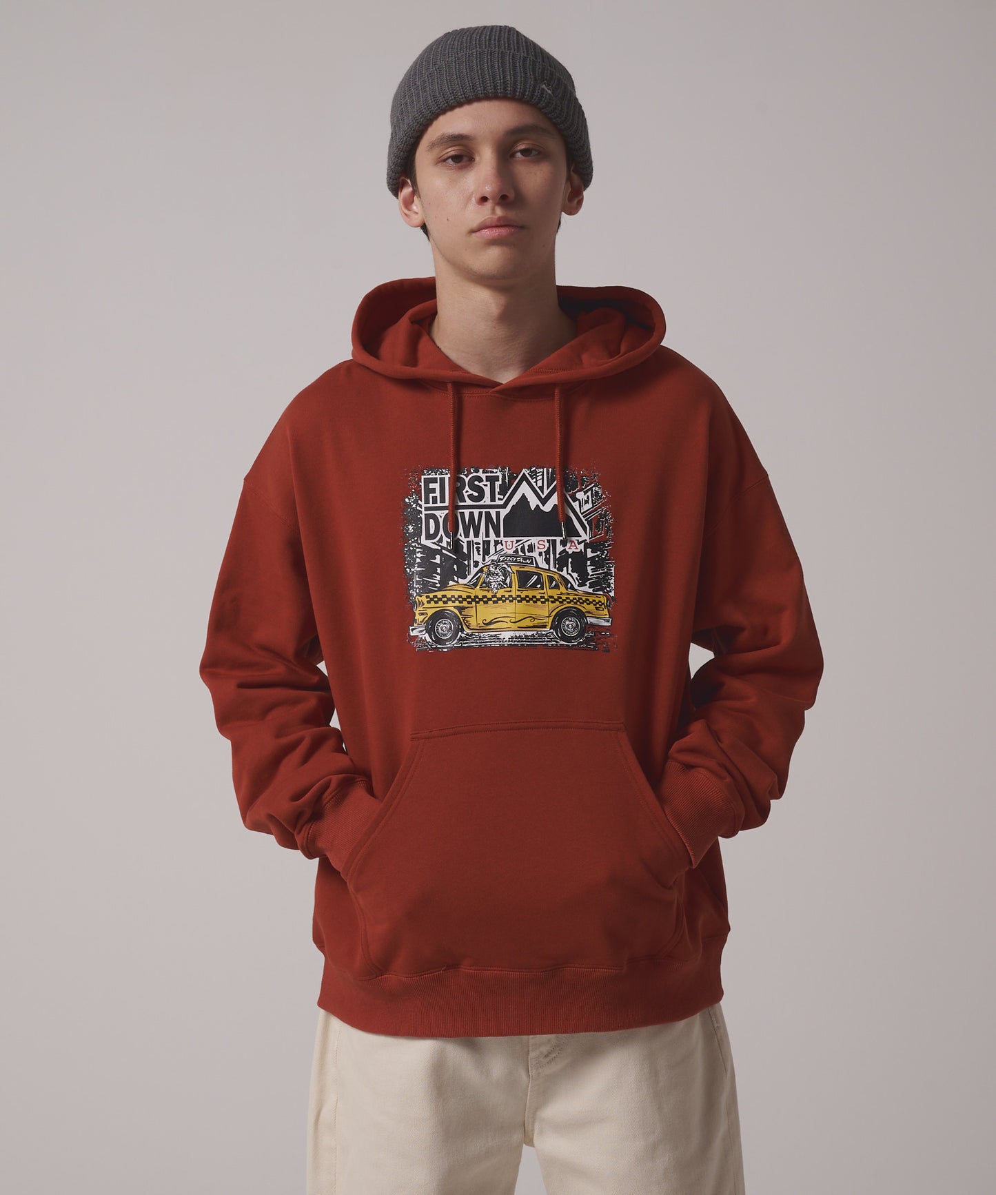 プリント スウェット パーカ | PRINT SWEAT PARKA