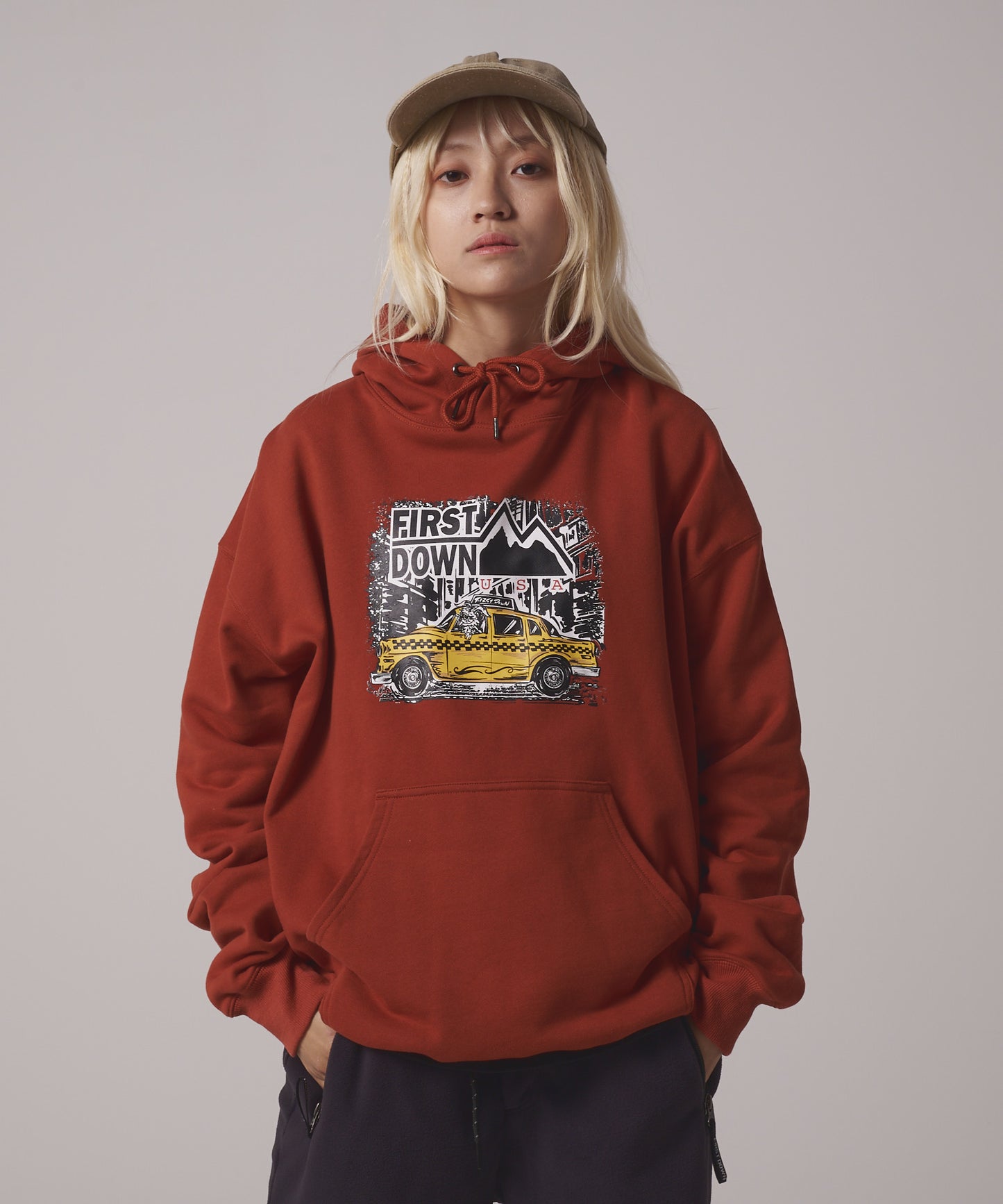 プリント スウェット パーカ | PRINT SWEAT PARKA