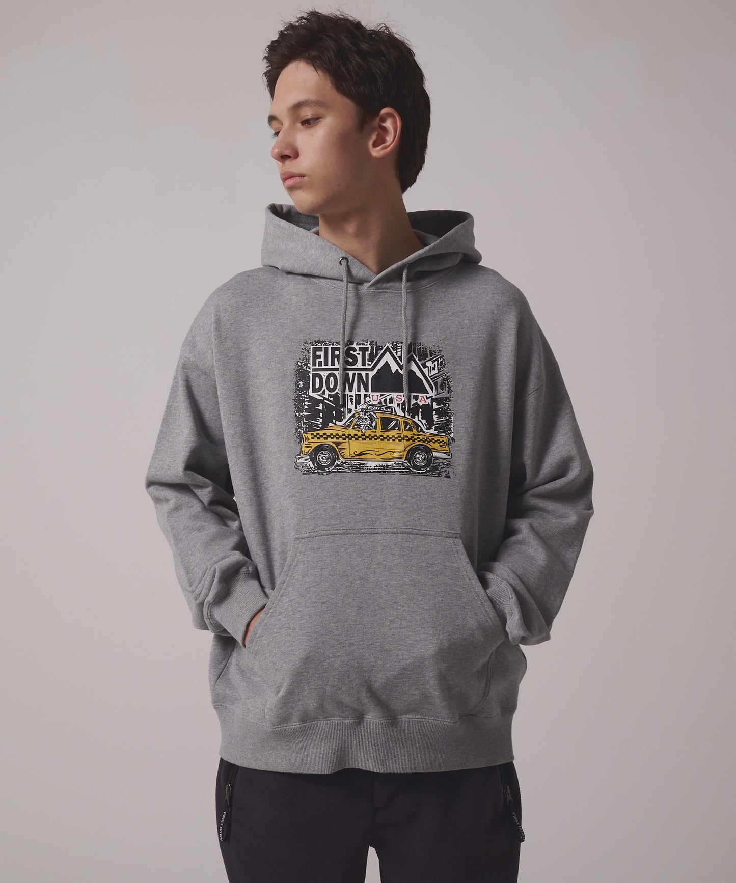 プリント スウェット パーカ | PRINT SWEAT PARKA