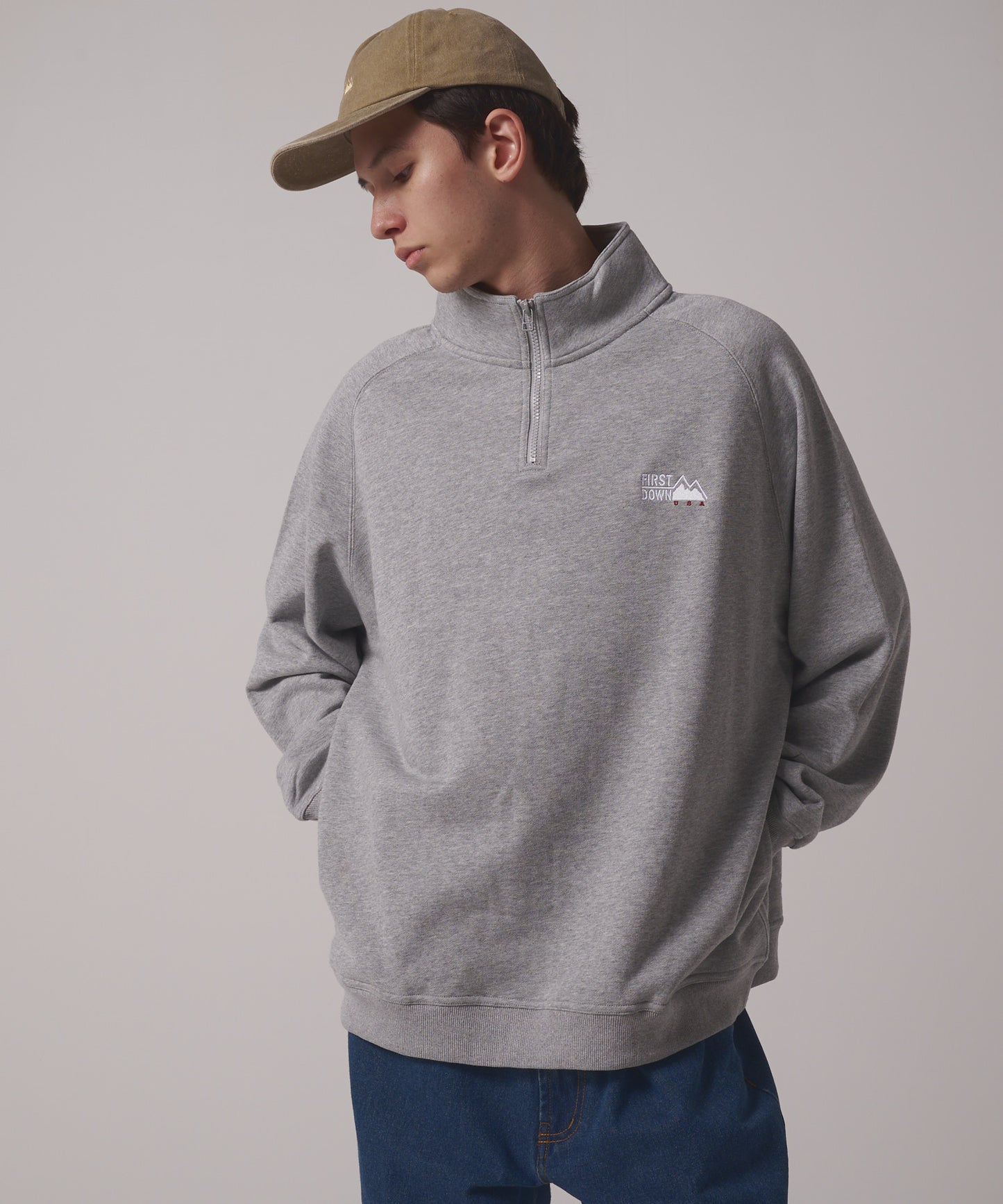 ハーフジップ スウェット | HALF ZIP SWEAT