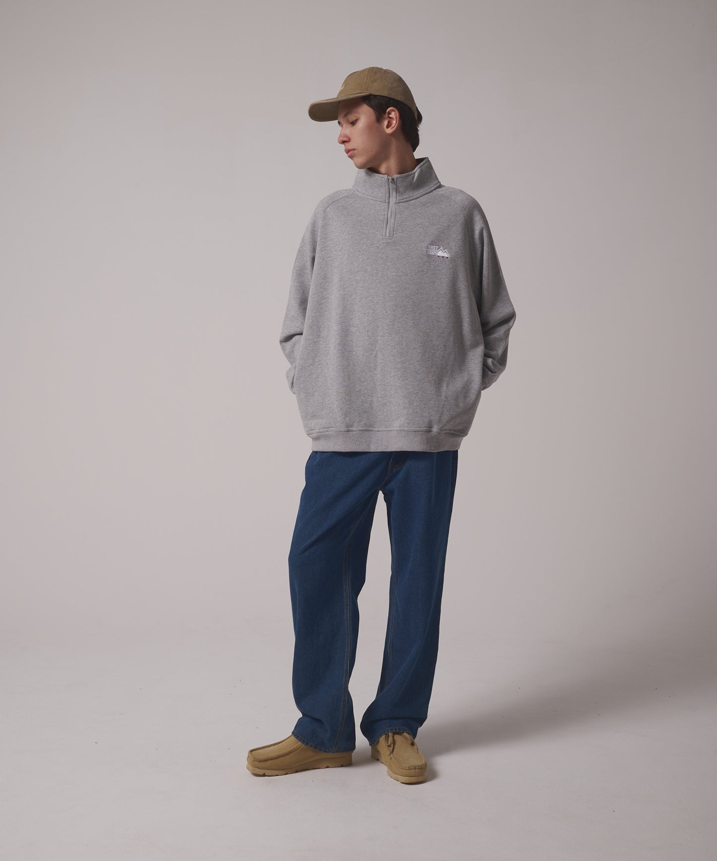 ハーフジップ スウェット | HALF ZIP SWEAT