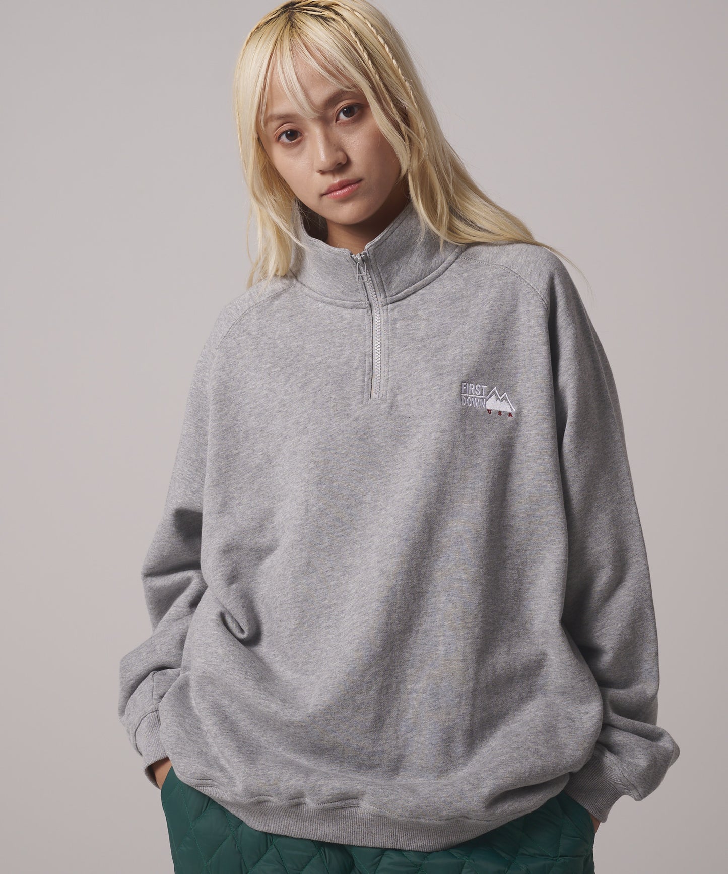 ハーフジップ スウェット | HALF ZIP SWEAT