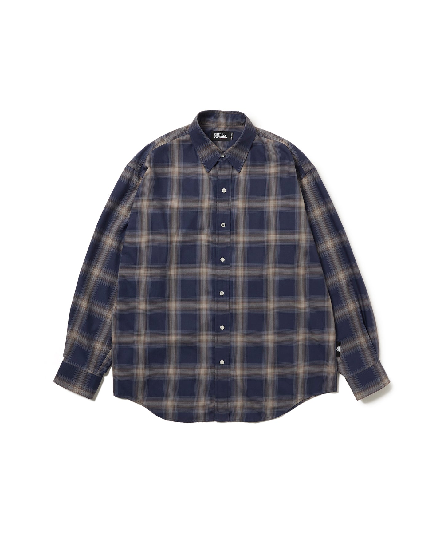オンブレチェック ロングスリーブシャツ | OMBRE CHECK L/S SHIRT