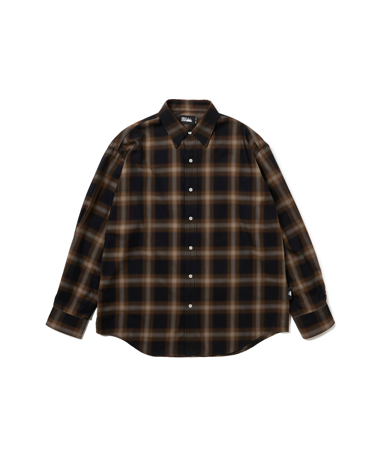 オンブレチェック ロングスリーブシャツ | OMBRE CHECK L/S SHIRT