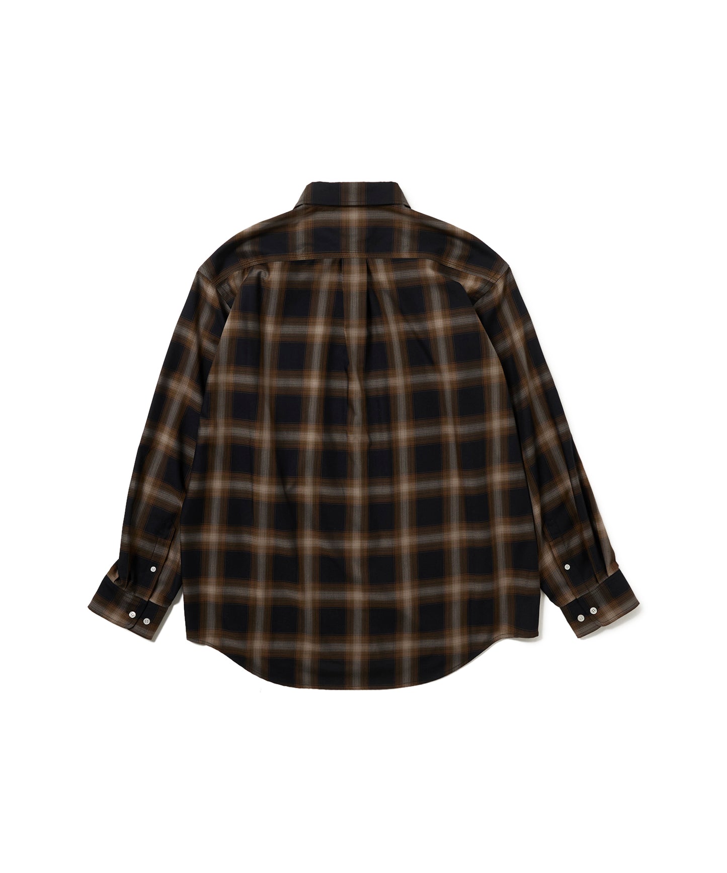 オンブレチェック ロングスリーブシャツ | OMBRE CHECK L/S SHIRT