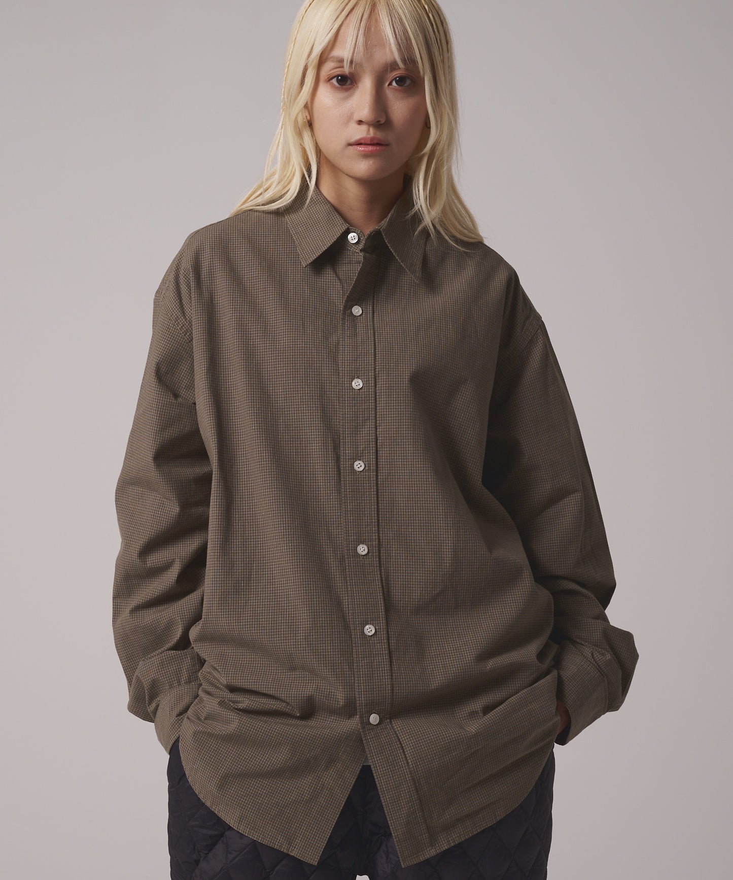 グラフチェック ロングスリーブシャツ | GRAPH CHECK L/S SHIRT