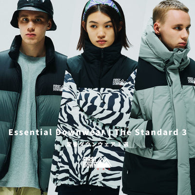 FIRST DOWN USAの3つの定番ダウンジャケットを徹底解説！