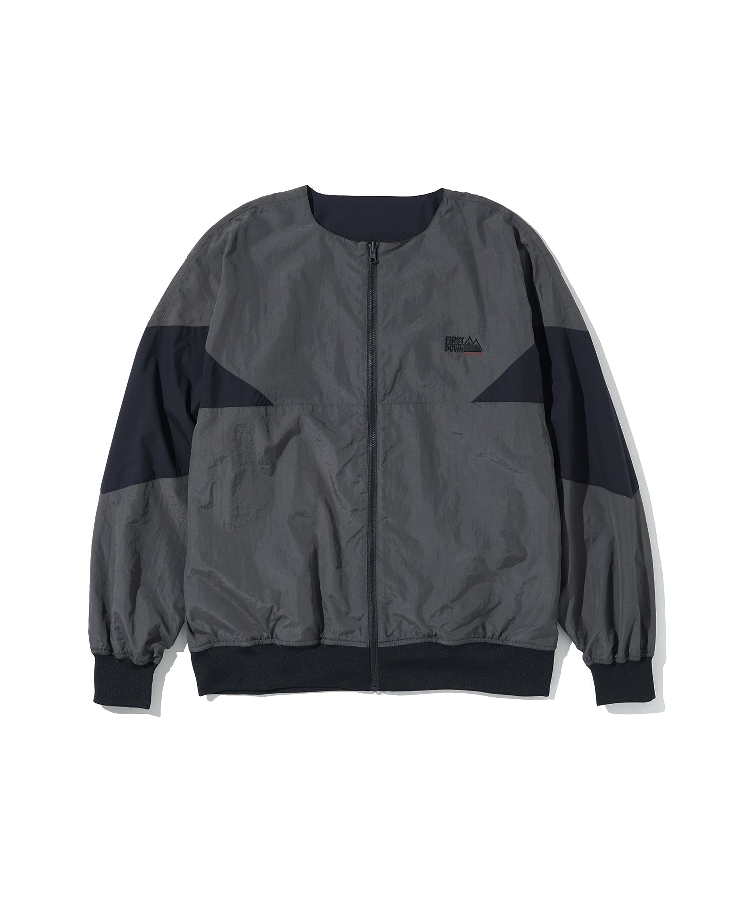 リバーシブル ノーカラー ブルゾン | REVERSIBLE NOCOLLAR BLOUSON