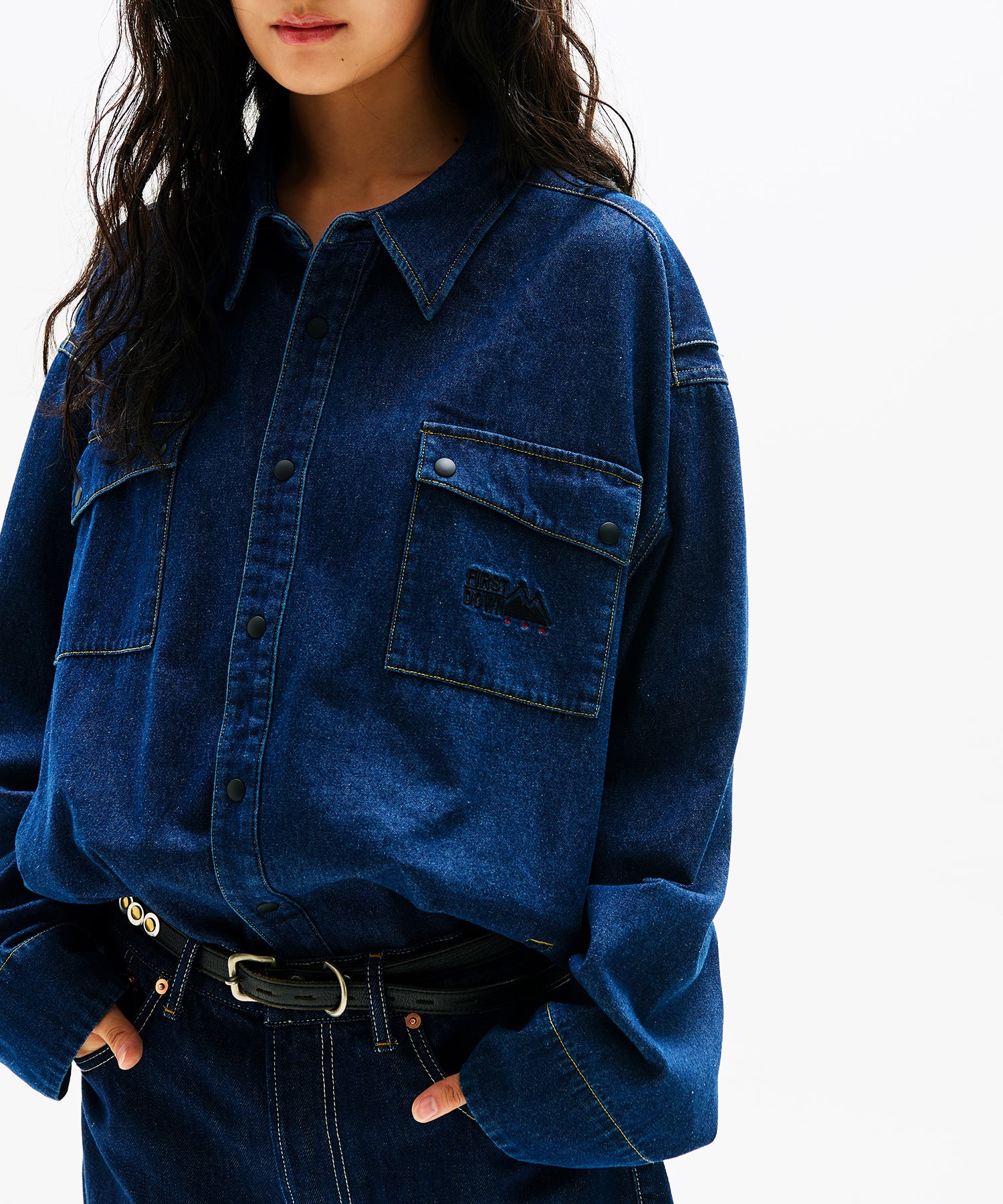 デニム シャツ ブルゾン | DENIM SHIRT BL – FIRST DOWN USA