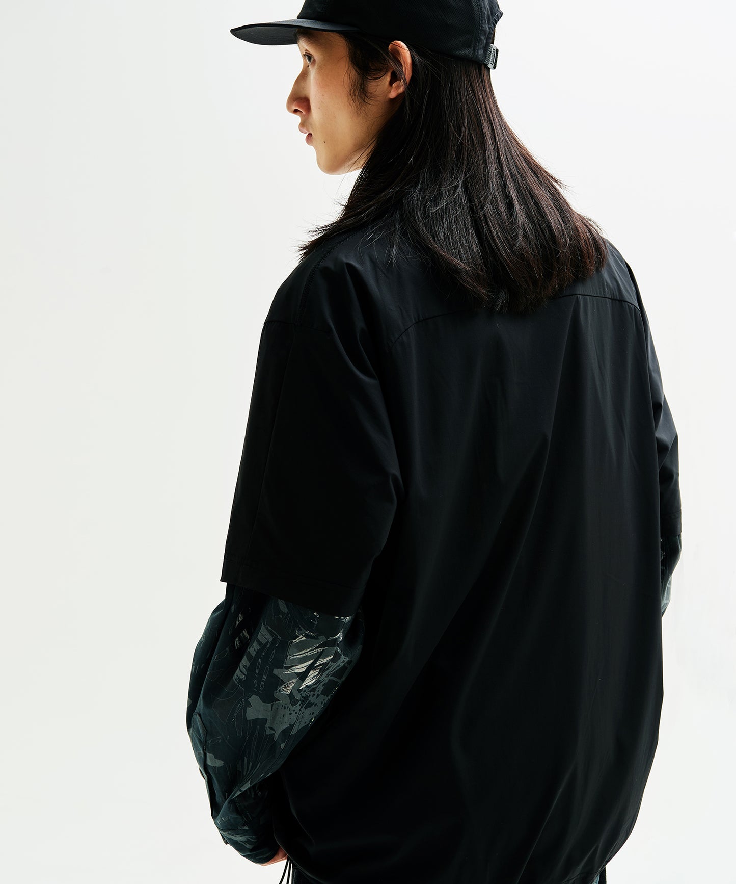 リーフ柄 ロングスリーブ シャツ | LEAF L/S SHIRT