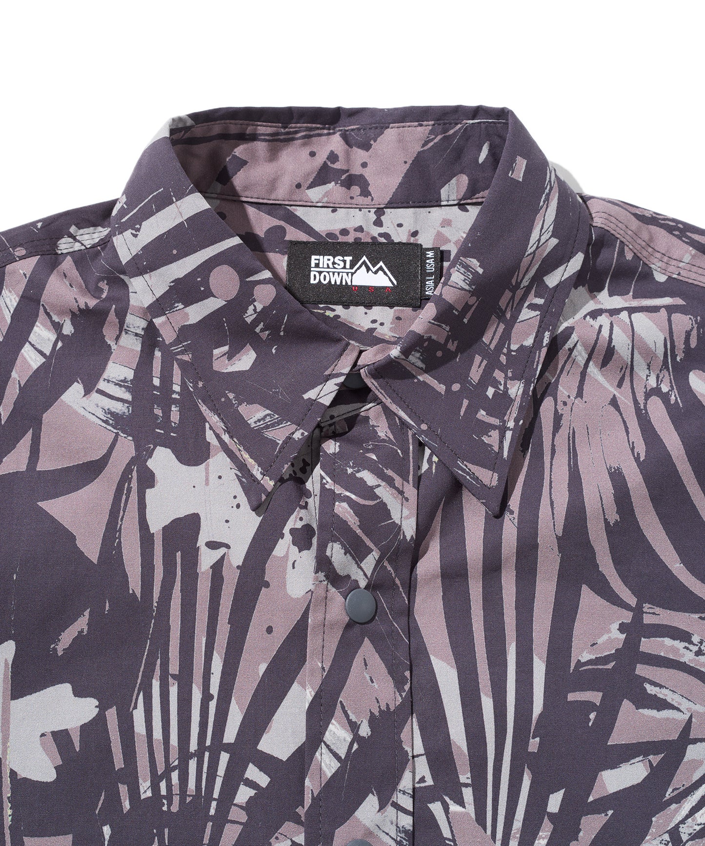 リーフ柄 ロングスリーブ シャツ | LEAF L/S SHIRT