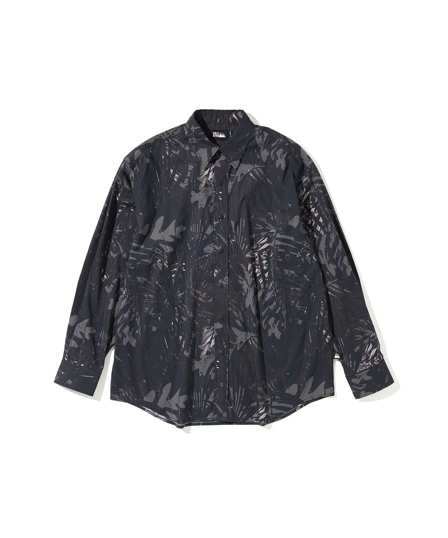 リーフ柄 ロングスリーブ シャツ | LEAF L/S SHIRT