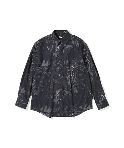 リーフ柄 ロングスリーブ シャツ | LEAF L/S SHIRT
