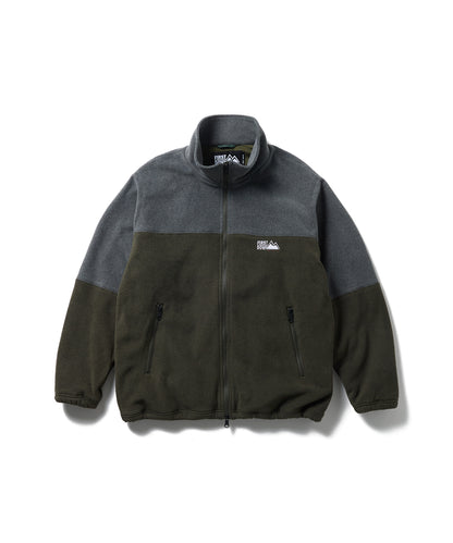 【予約】デュオ ブロック フリース ジャケット | DUO BLOCK FLEECE JKT