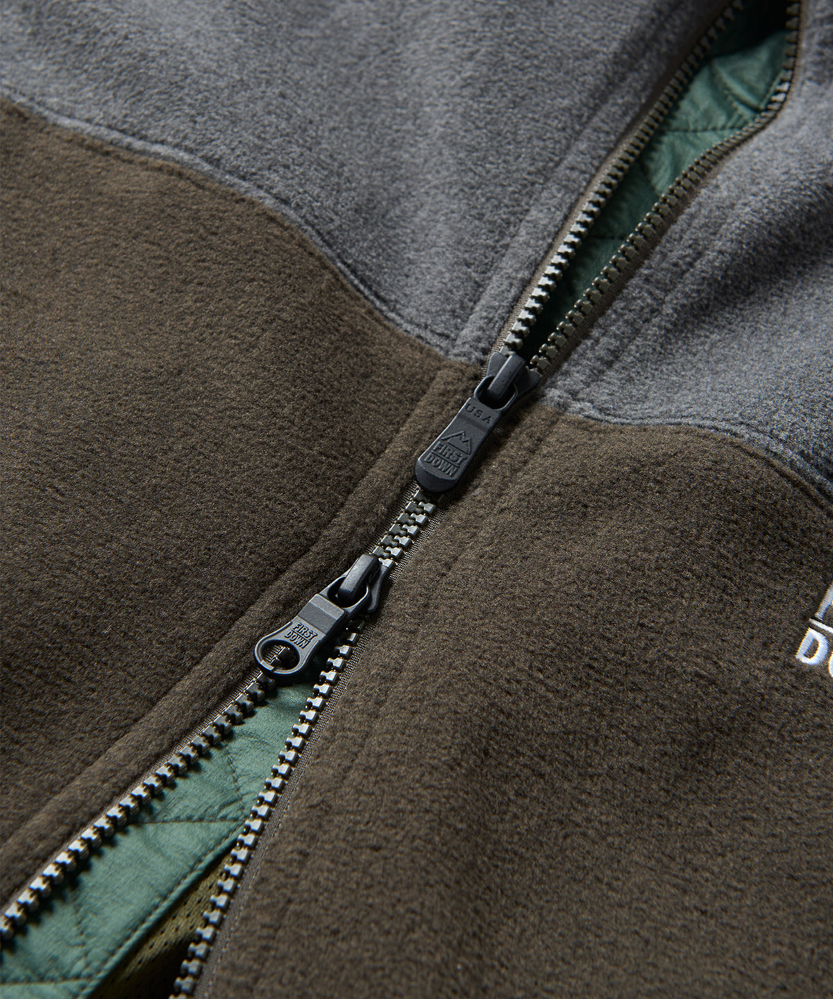 【予約】デュオ ブロック フリース ジャケット | DUO BLOCK FLEECE JKT