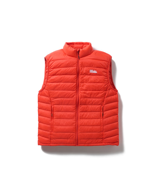 【予約】ファーストライト ダウン ベスト | FIRSTLITE DOWN VEST 27FLAME ORANGE