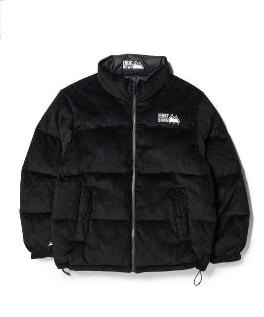 【予約】バブル ダウン ジャケット コーデュロイ | BUBBLE DOWN JKT CORDUROY 06 BLACK