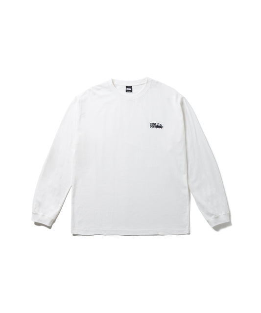 ファーストライト ロゴ ロングスリーブ Tシャツ | FIRSTLITE LOGO L/S TEE 01WHITE