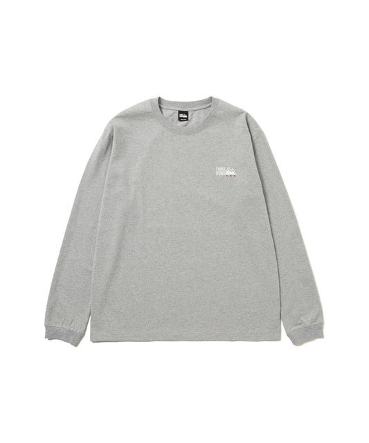 ファーストライト ロゴ ロングスリーブ Tシャツ | FIRSTLITE LOGO L/S TEE 08H/GRAY