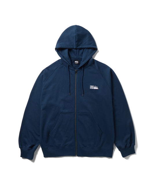 【予約】ファーストライト ロゴ スウェット ジップ パーカ | FIRSTLITE LOGO SWEAT ZIP PARKA 75NAVY