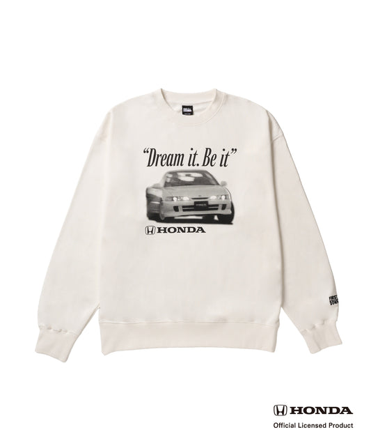 【予約】ホンダ ロングスリーブ スウェット クルー | HONDA L/S SWEAT CREW