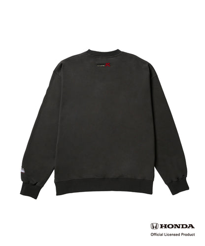 【予約】ホンダ ロングスリーブ スウェット クルー | HONDA L/S SWEAT CREW