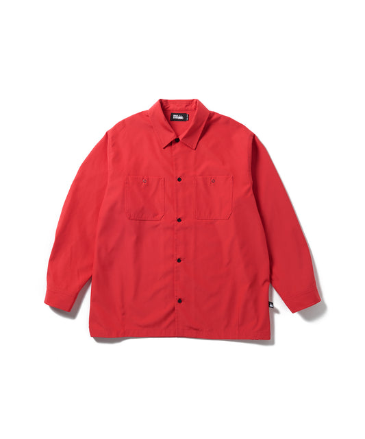オープナー シャツ | OPENER SHIRT 12VERMILION