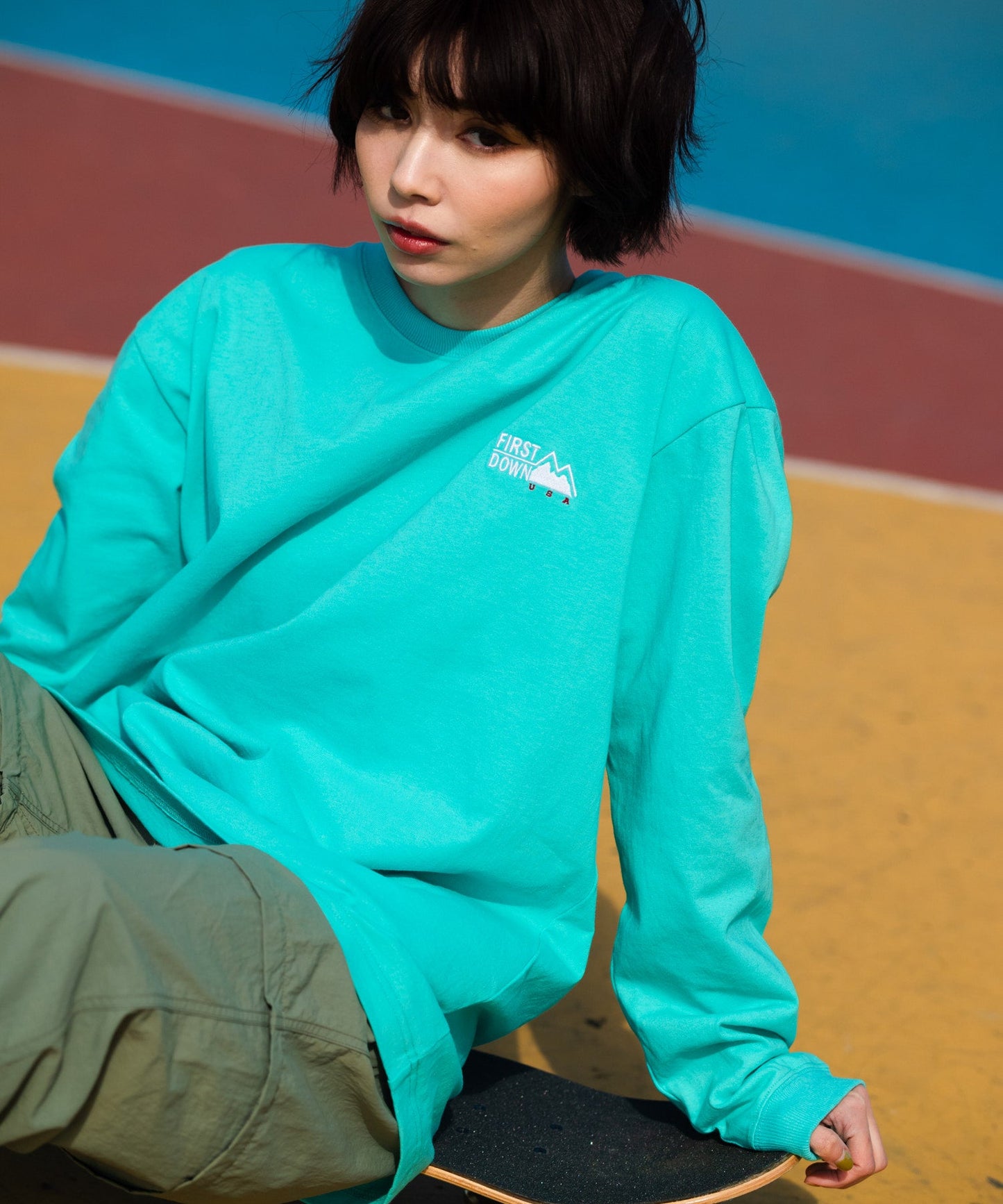 ロゴ ロングスリーブ TEE コットンジャージー | LOGO L/S TEE COTTON JERSEY